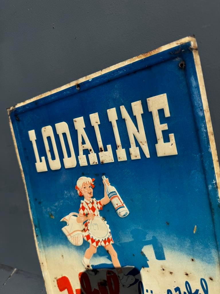 Panneau d'affichage en or Lodaline Wol, Enlèvement ou Envoi, Utilisé, Panneau publicitaire