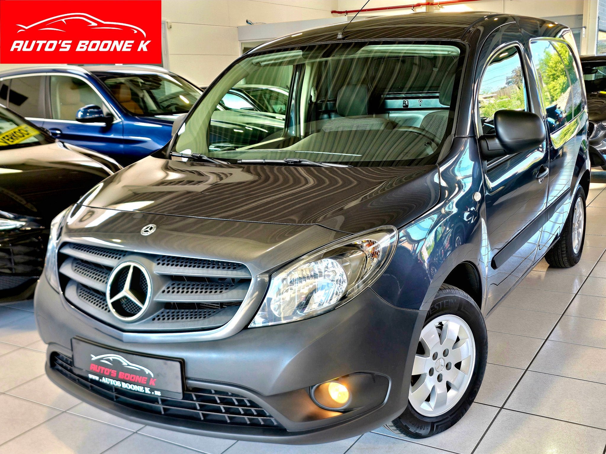 Mercedes-Benz Citan / Met kasten / Navigatie / Airco / Euro6, https://public.car-pass.be/vhr/077fde78-7638-4809-8582-c0f502555c8e