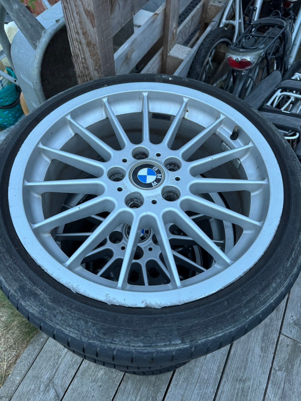 Bmw velgen, Ophalen, 18 inch, Gebruikt, Banden en Velgen