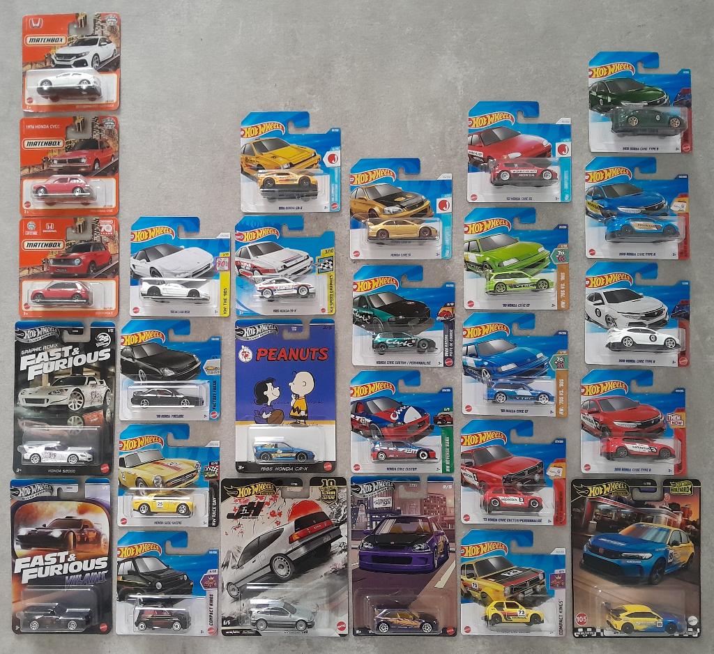 Honda et Acura - Hot Wheels et Matchbox, Enlèvement ou Envoi, Neuf