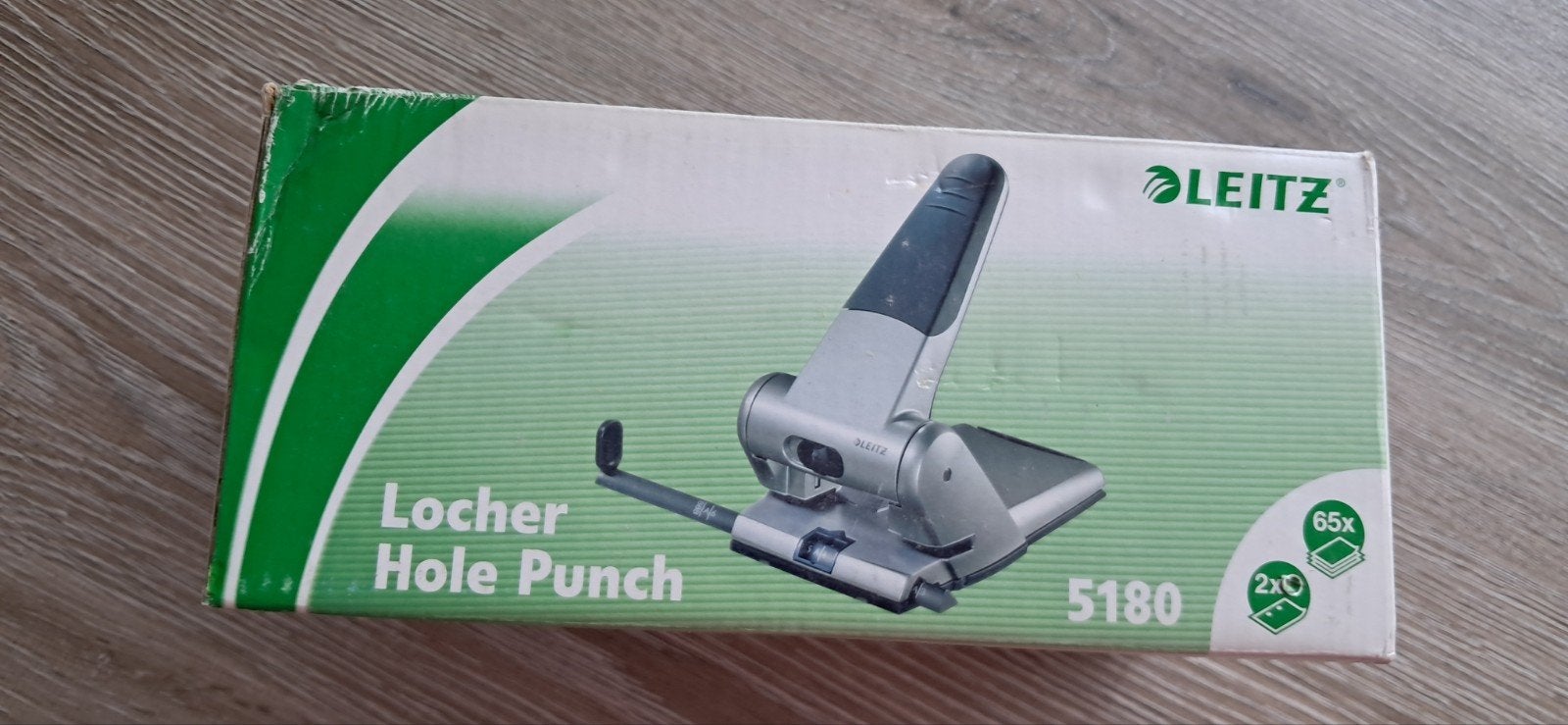 Perforateur robuste Leitz 5180 — Dans sa boîte d'origine., Enlèvement ou Envoi