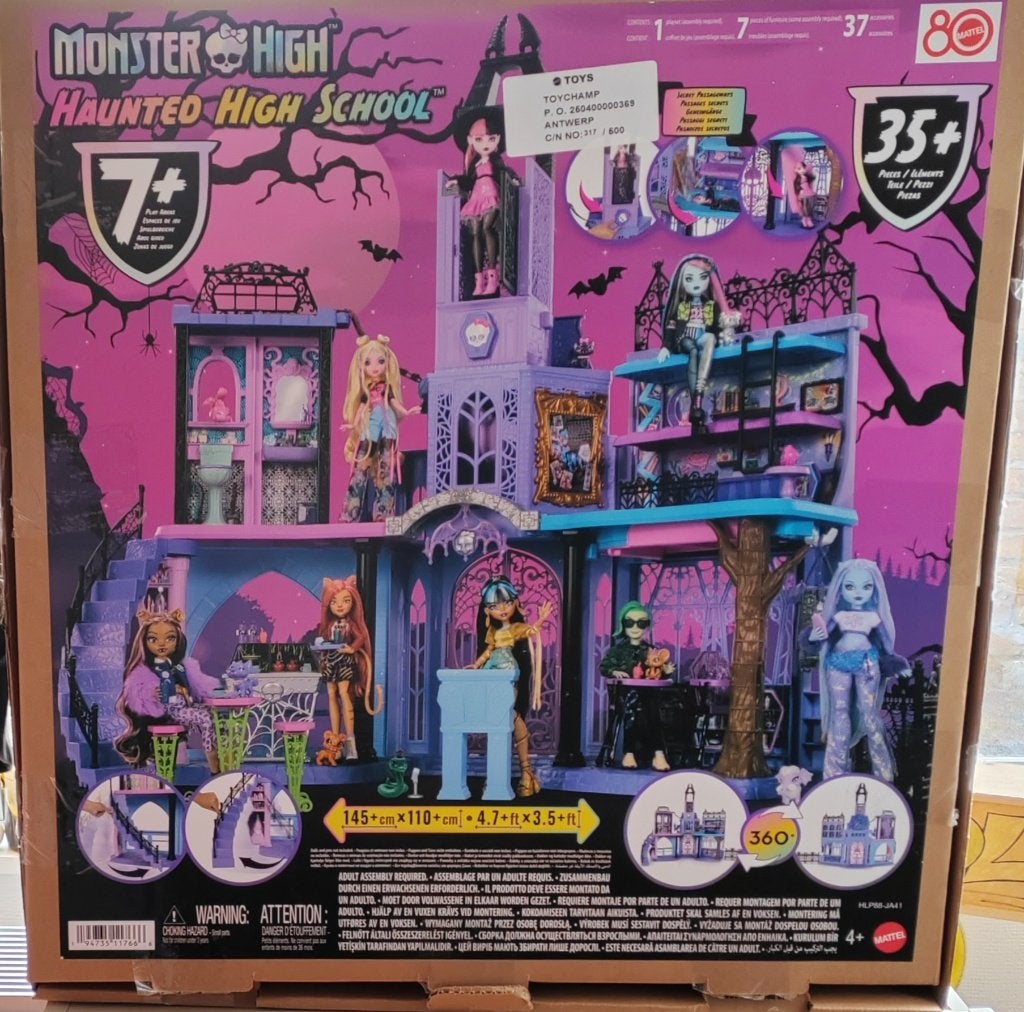 MONSTERHOOG POPPENHUIS, Ophalen, Poppenhuis