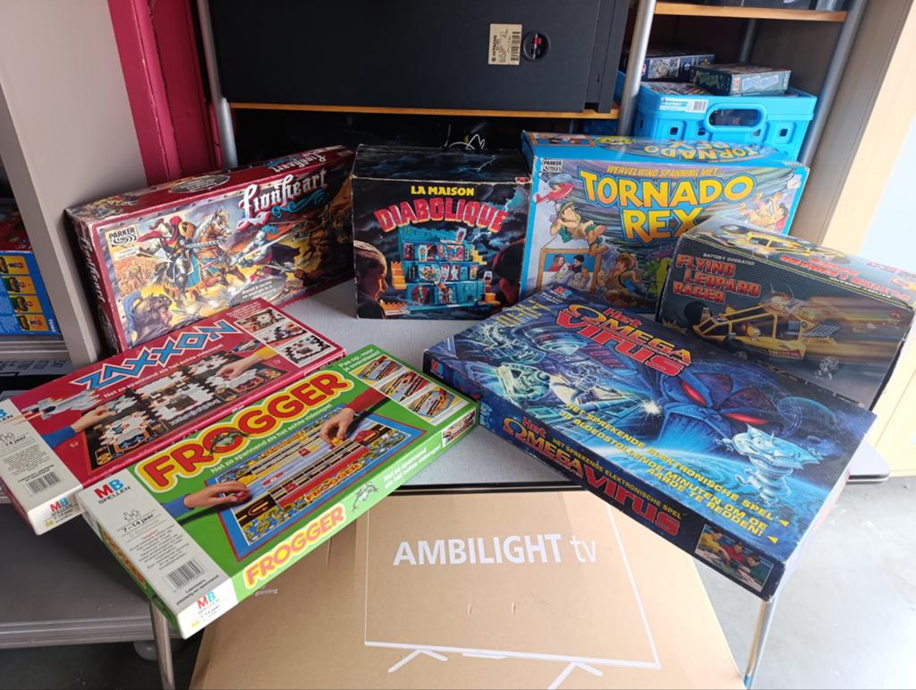 Lot Vintage toys met doos en compleet, Ophalen