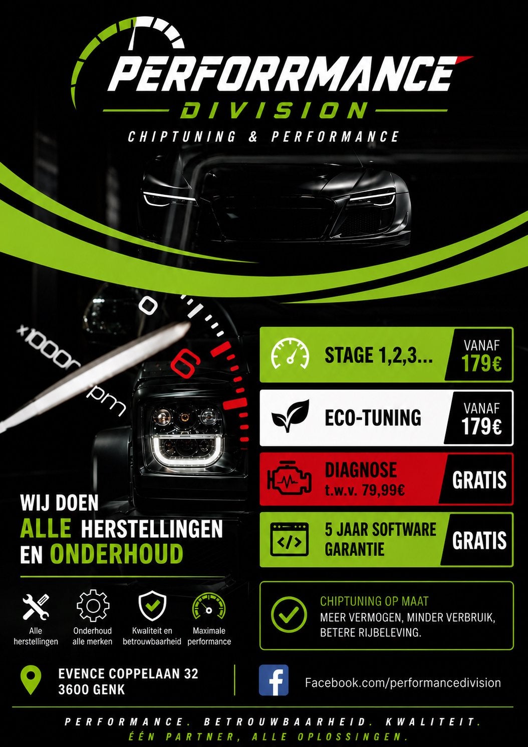Chiptuning & garage, Auto diversen, Tuning en Styling, Ophalen