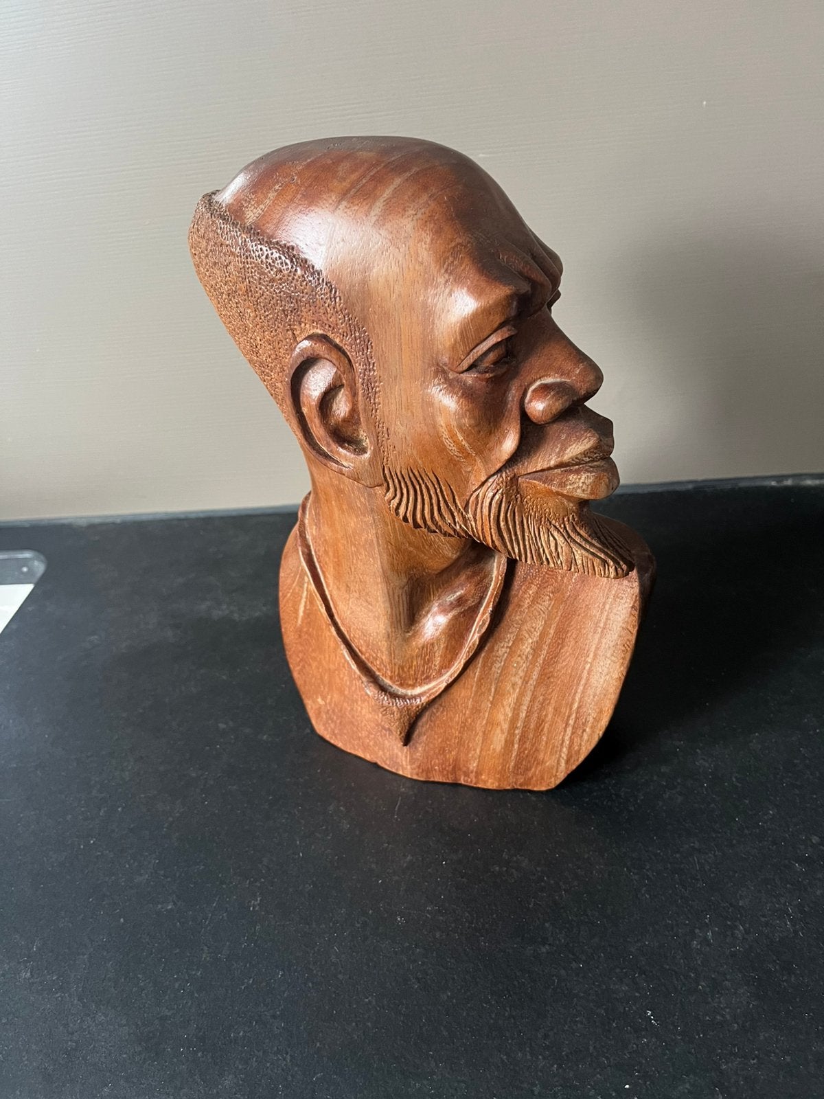Afrikaans beeld, Ophalen, Hout, Beeld, Man
