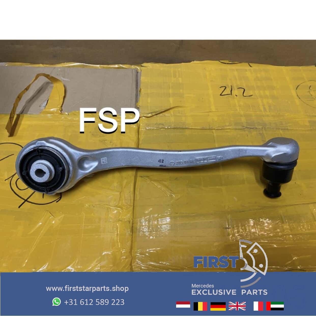 W205 draagarm 20501RE Mercedes C Klasse 2014-2020 onderstel, Gebruikt, -, Ophalen of Verzenden, -