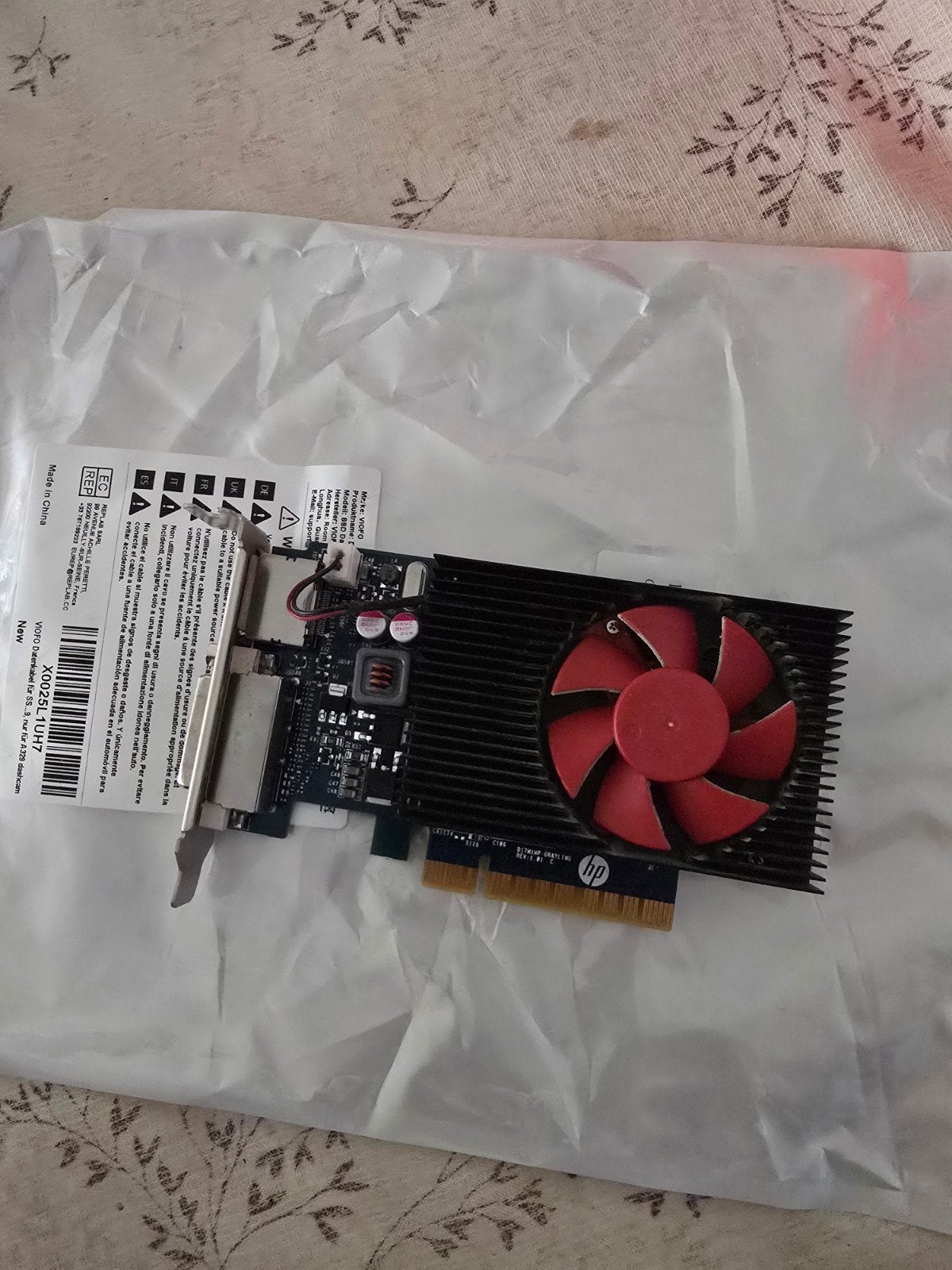 HP NVIDIA GeForce GT 730 2GB DDR3, Ophalen of Verzenden, Nvidia, PCI, DVI