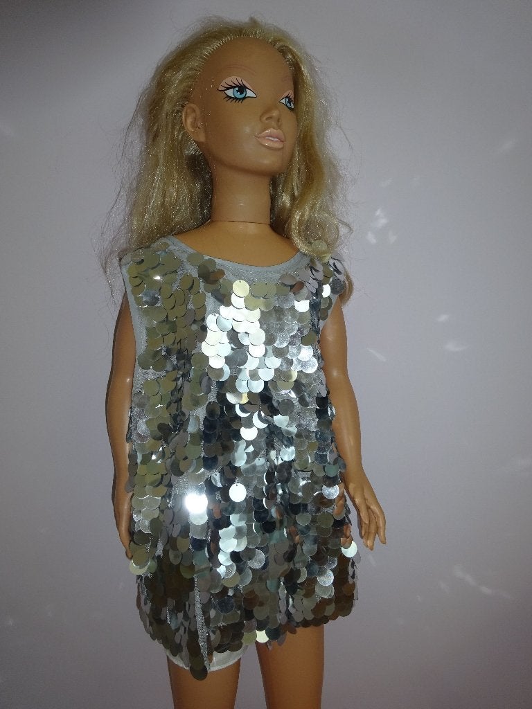 Glitter top met pailletten maat 146 H&M 3 + 1 gratis, Enfants & Bébés, Vêtements enfant | Taille 146, Enlèvement ou Envoi, Chemise ou À manches longues
