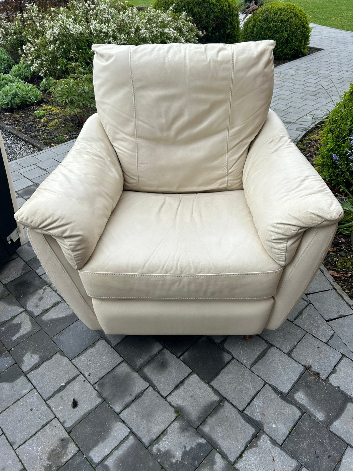 Fauteuil à donner, Enlèvement, Utilisé, Cuir