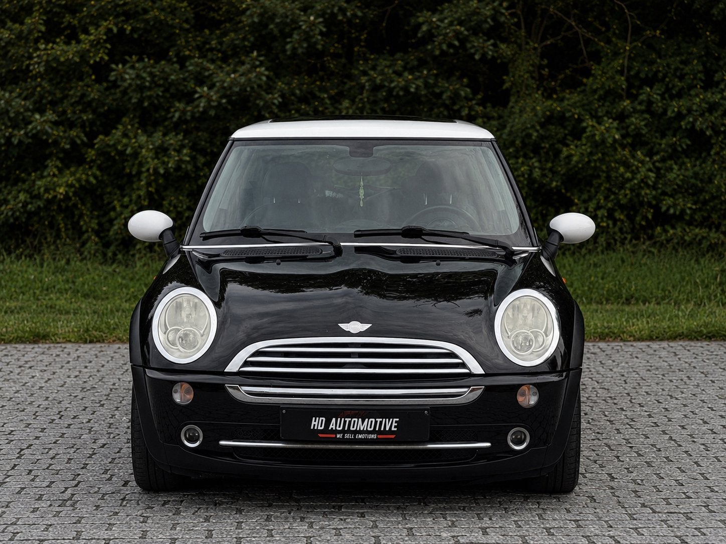 MINI R50 COOPER 1.6i *AUTOMATIC* AIRCO • PANORAMADAK • LEDER, Zwart, 4 cilinders, Zwart, Leder