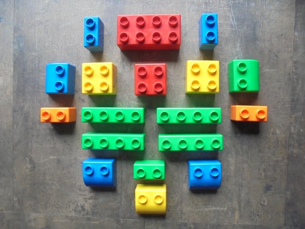Lego Quatro Brick Set 27 (zie foto's), Kinderen en Baby's, Verzenden, Gebruikt, Losse stenen, Lego