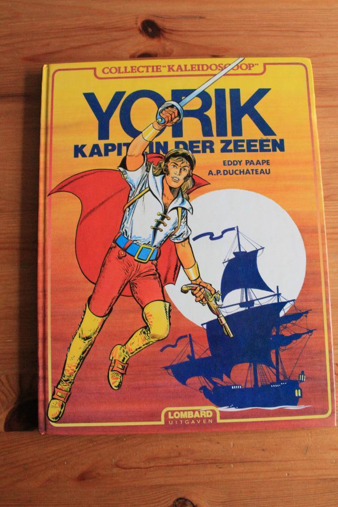 Yorik kapitein der zeeen               HC, Gelezen, Eén stripboek, E. Paape- Duchateau, Ophalen of Verzenden