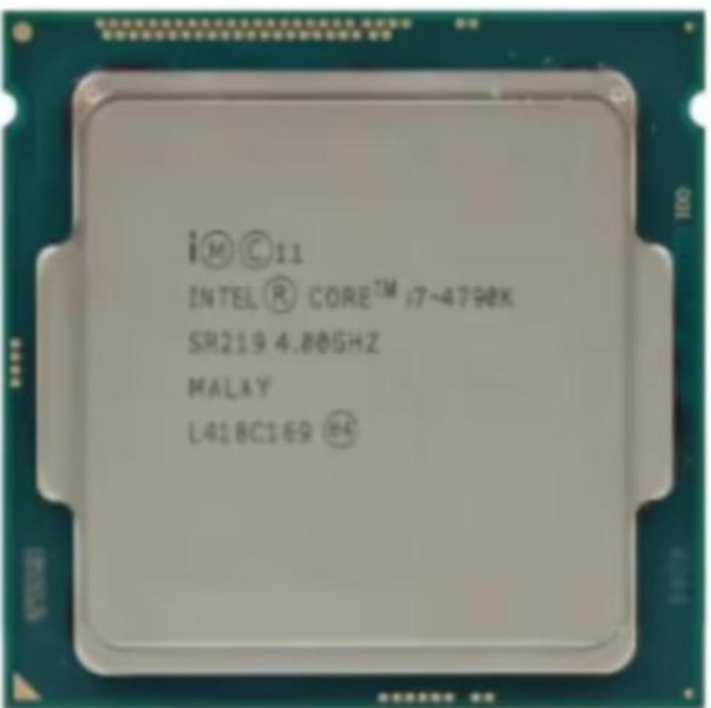 Intel Core i7 4790K 4.0GHz CPU met Socket LGA 1150, Enlèvement ou Envoi, Utilisé, 3 à 4 Ghz