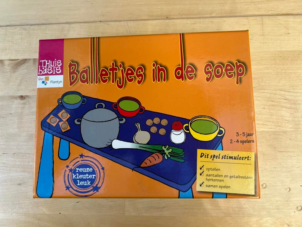 Balletjes in de soep / NIEUW, Ophalen, Nieuw