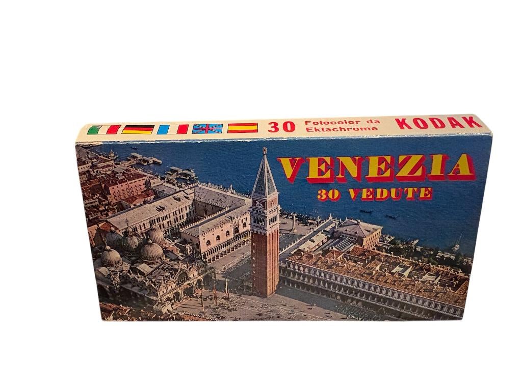 Vintage Venezia Souvenirs (2 stuks) – 30 Vedute + Stadsplan, Boeken, Atlassen en Landkaarten, Ophalen, Overige typen, Italië, Zo goed als nieuw
