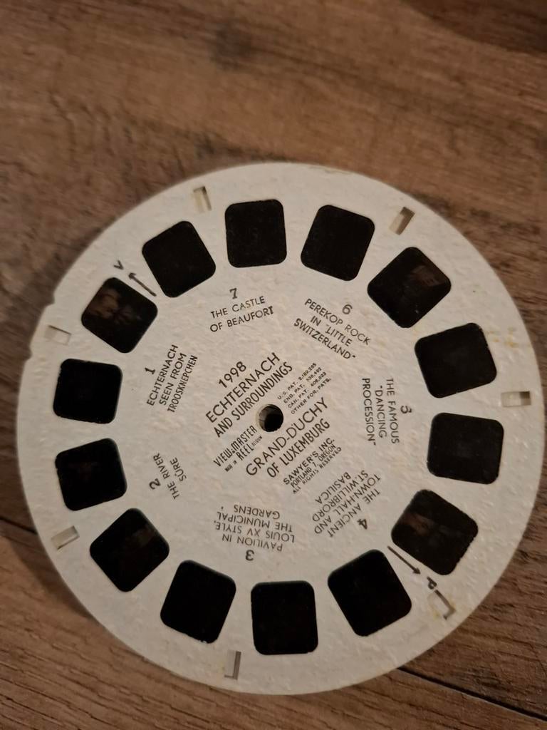 Viewmaster : Grand-Duché de Luxembourg 1998, Collections, Envoi