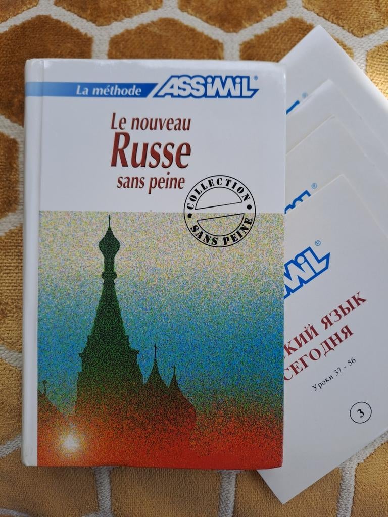 Assimil Russe + 4 CD, Enlèvement, Comme neuf