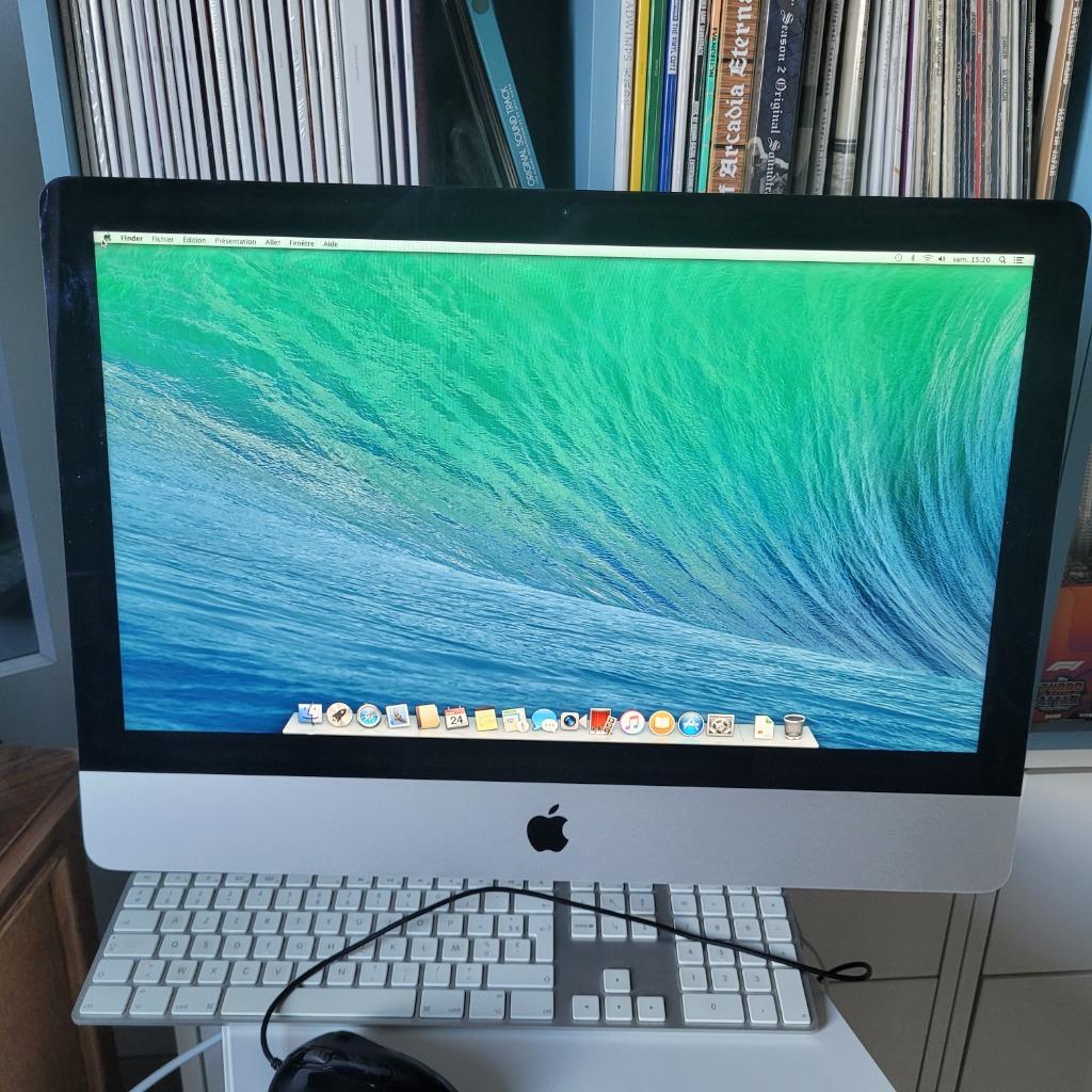 iMac 21,5 pouces, mi-2014, Informatique & Logiciels, Apple Desktops, 21,5 pouces, IMac, Moins de 2 Ghz, Enlèvement