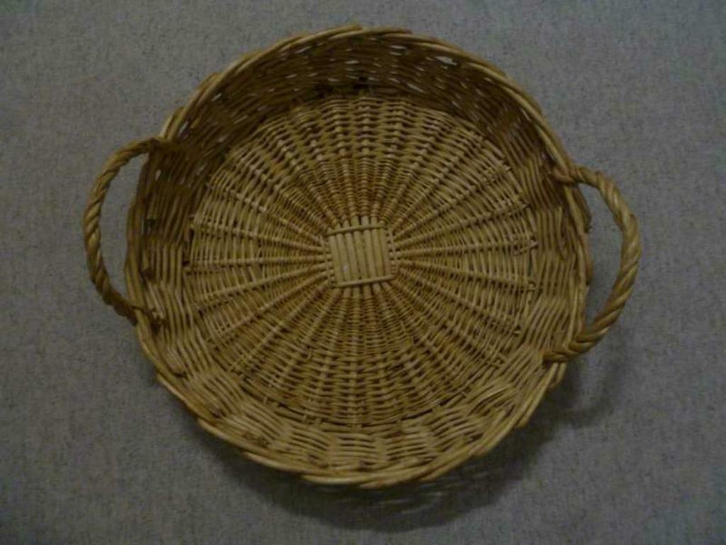 NIEUW: Rietenmand, Ophalen of Verzenden, Nieuw, Rond, Mand