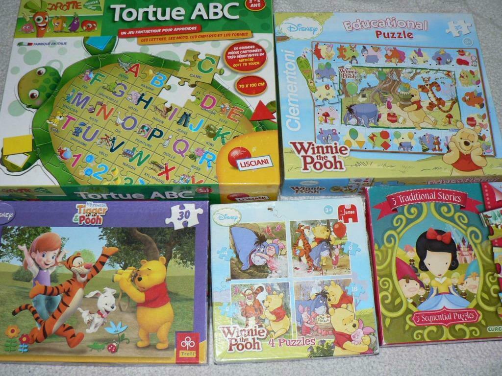 PUZZLES, MEMO, LOTO, DOMINO, Enlèvement ou Envoi, Utilisé, Compter, Sonore