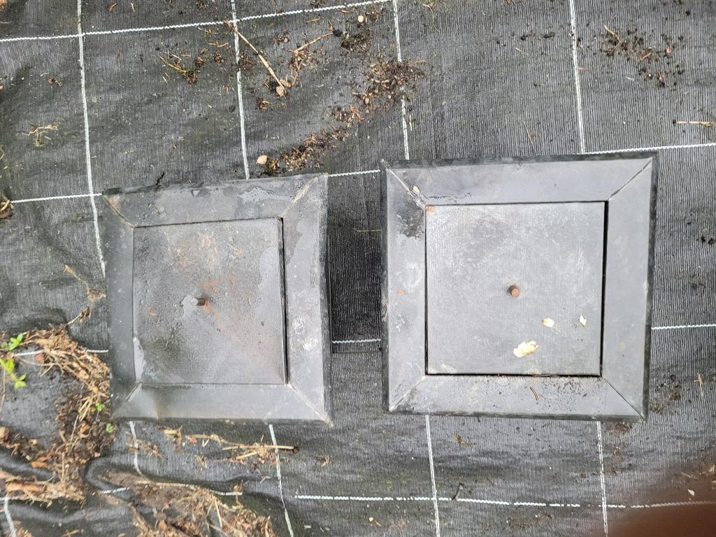 zinken tuinvuurtjes, Antiek en Kunst, Ophalen