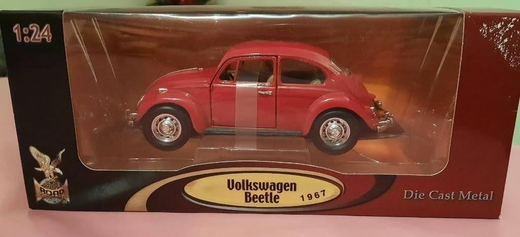 VW,VOLKSWAGEN BEETLE,KEVER 1967,1:24,metaal,collectors item,, Enlèvement, Neuf, Voiture, Autres marques