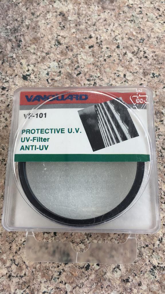 UV FILTER 55mm VANGUARD, Ophalen, Zo goed als nieuw
