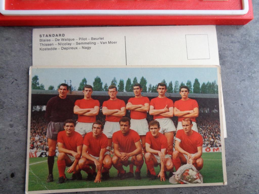 FOOTBALL  CARTE POSTALE  ÉQUIPE DU STANDARD DE LIEGE    ANNÉ, Enlèvement ou Envoi