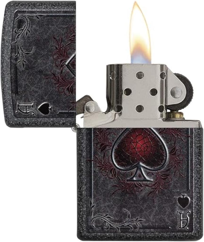 Zippo Lighter ACE of Ass SNELLE GRATIS LEVERING, Verzamelen, Verzenden, Nieuw, Aansteker