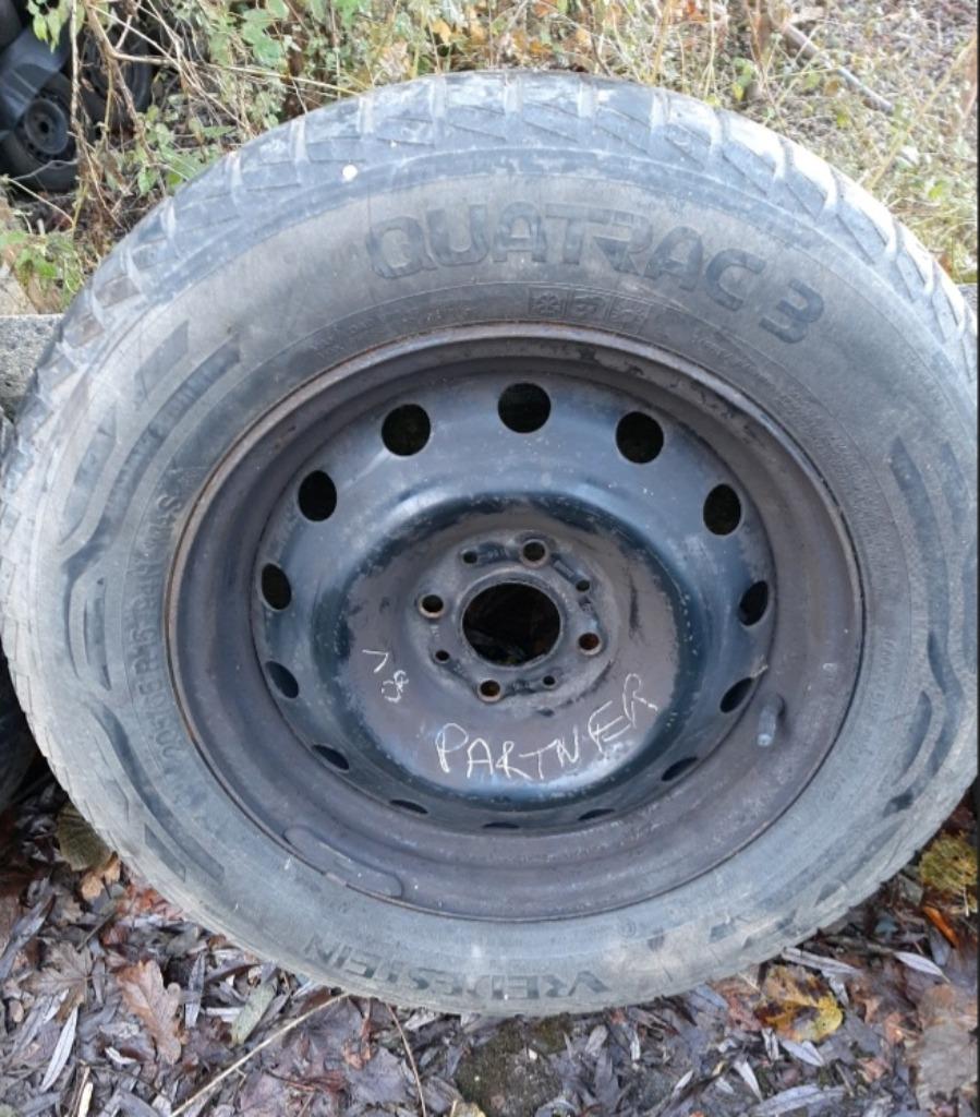 1 jante tôle 15 pouces 4×108, Enlèvement ou Envoi, Utilisé, Citroën
