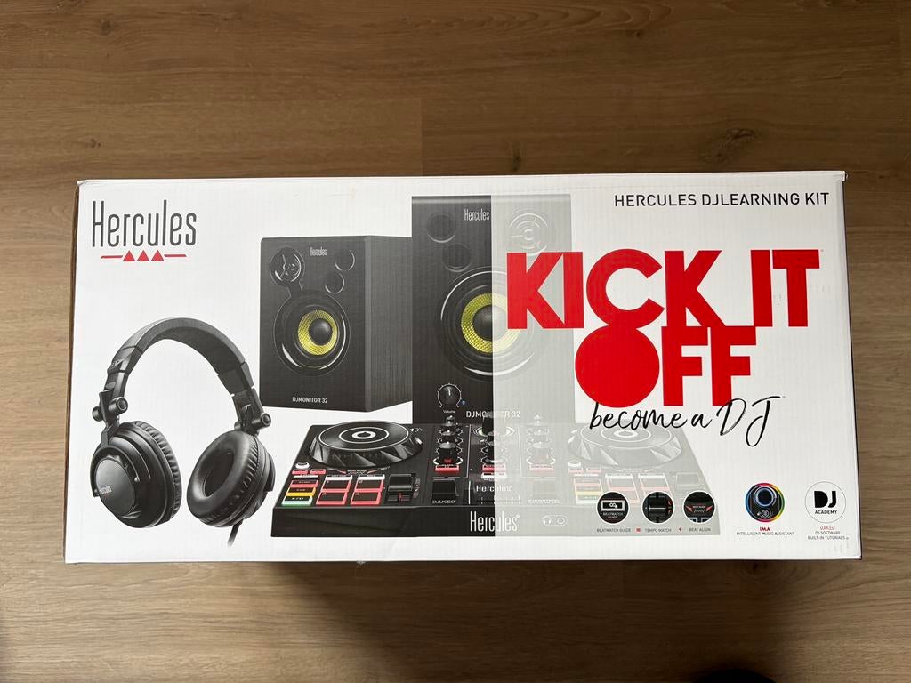 Hercules DJ learning kit, Muziek en Instrumenten, Dj-sets en Draaitafels, Ophalen, Zo goed als nieuw, Dj-set, Overige merken
