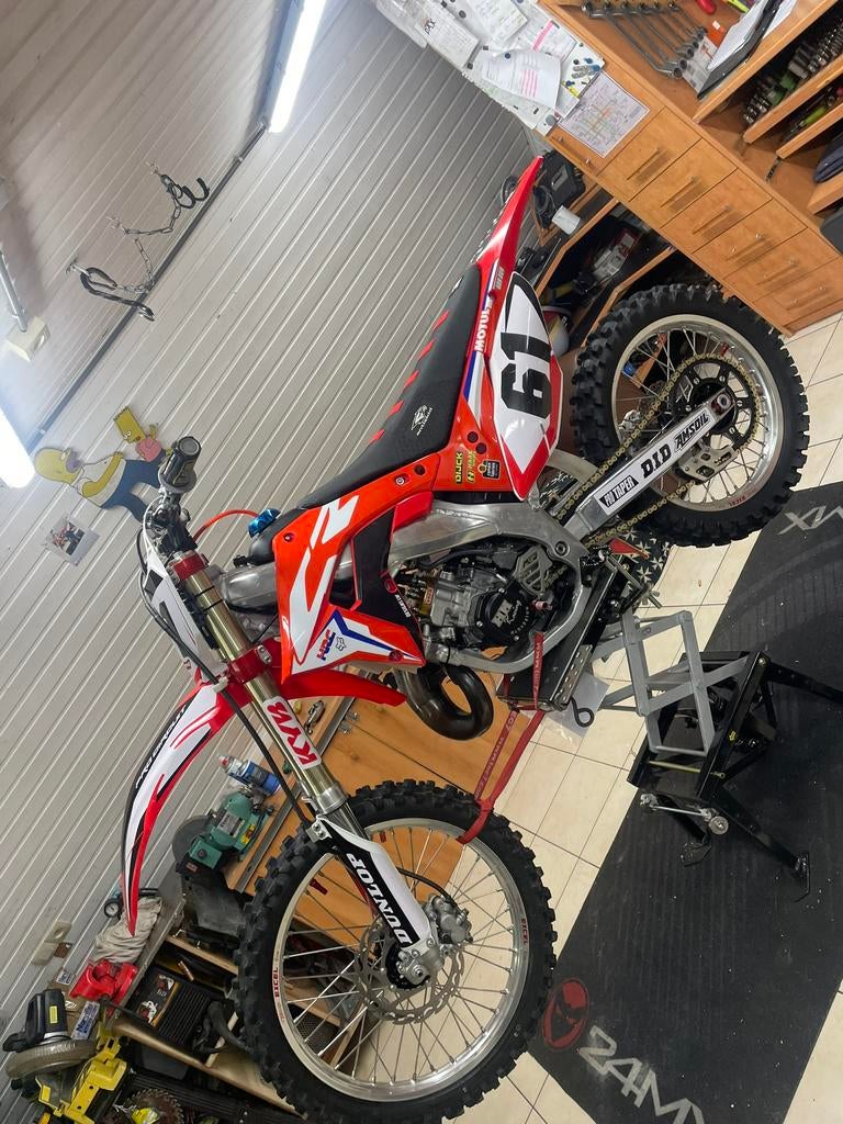 honda cr 125 cc volledig gerestaureerd, Jusqu'à 11 kW, Particulier, Moto de cross, 1 cylindre