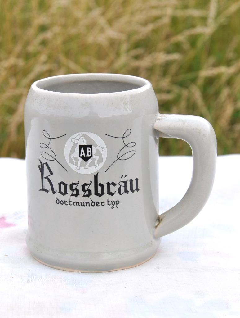 chope rossbrau dortmuder typ origine ets coumans, Enlèvement ou Envoi, Utilisé, Chope(s), Autres marques