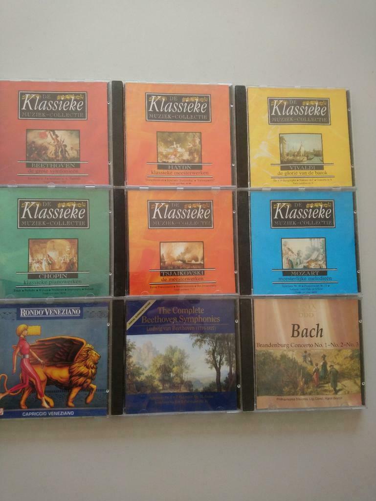 6CD's klassieke uitvoerders, CD & DVD, Enlèvement, Baroque, Comme neuf
