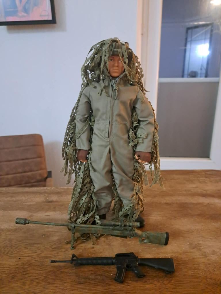 G.I. Joe sniper 1/6, Kinderen en Baby's, Speelgoed | Actiefiguren, Ophalen of Verzenden, Gebruikt