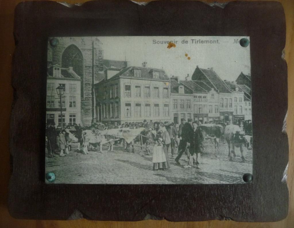 Tienen Veemarkt kader, Verzamelen, Postkaarten | België, Ophalen of Verzenden, Vlaams-Brabant