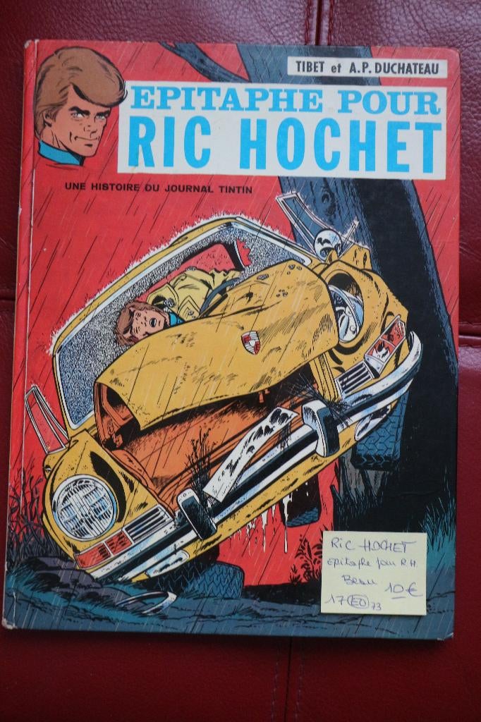 Bd RIC HOCHET épitaphe pour R.h.  17 EO 73, Livres, Une BD, Enlèvement ou Envoi