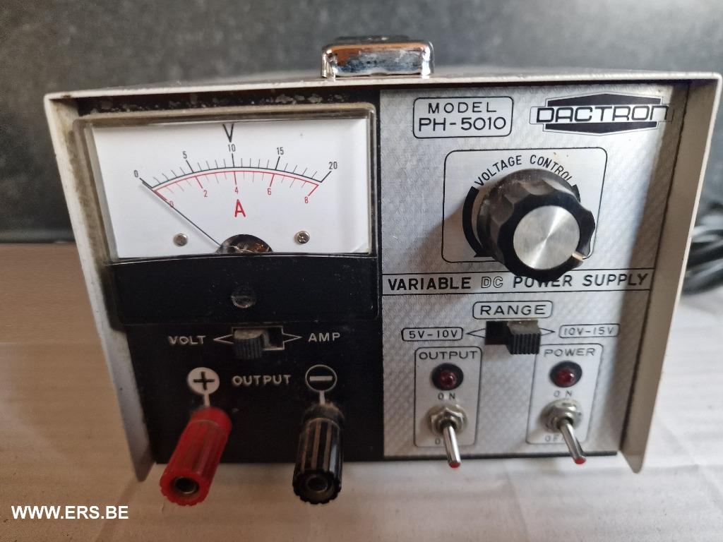 Alimentation de laboratoire stabilisée 12 volts 5 ampères, Enlèvement ou Envoi, Utilisé