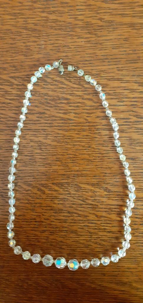 Collier fausses pierres *, Enlèvement ou Envoi, Utilisé, Autres couleurs, Autres matériaux