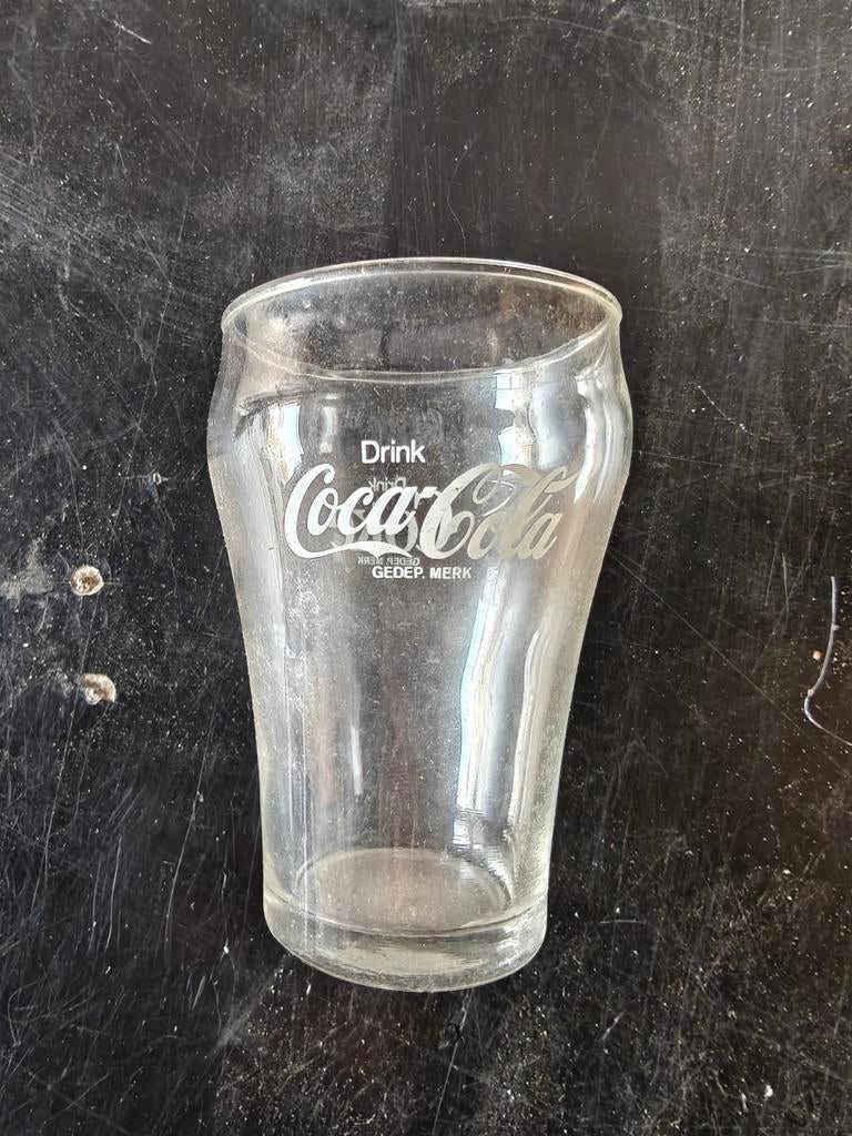 Vintage Coca cola glazen niet gebruikt, Verzamelen, Glas en Drinkglazen, Ophalen