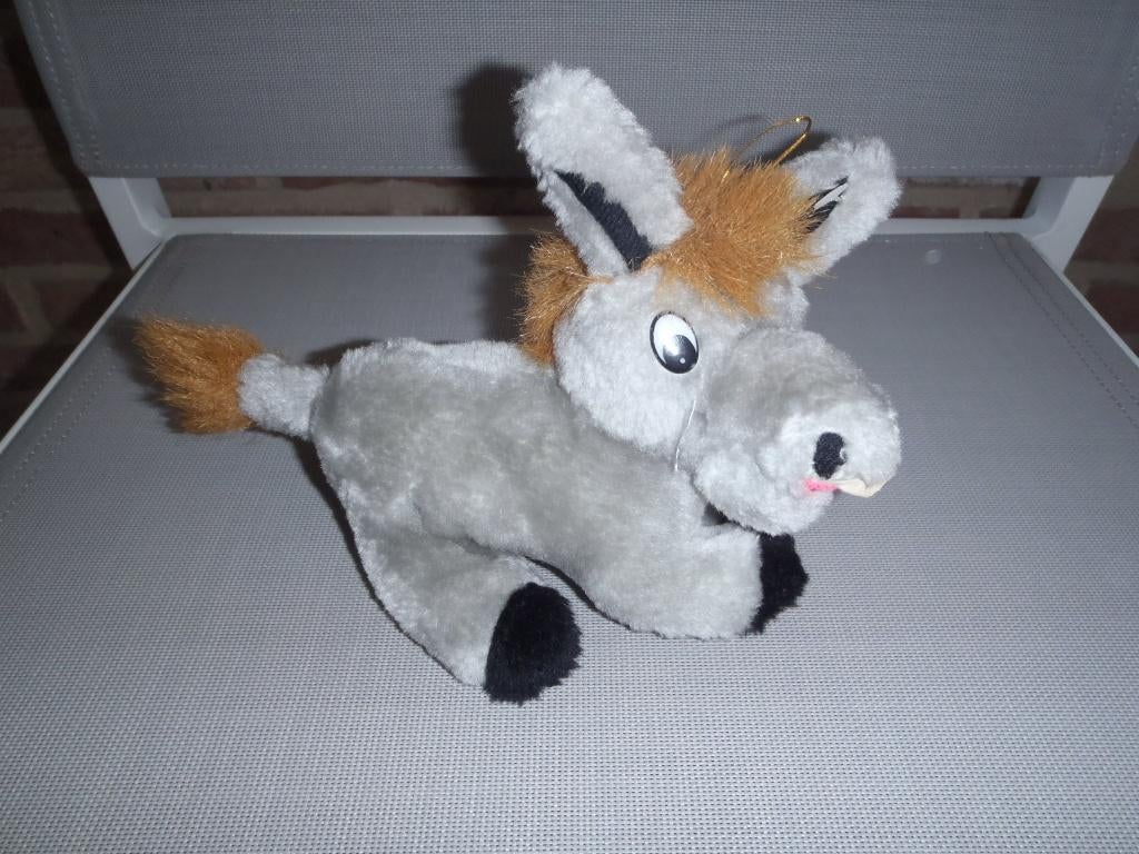 Knuffel „Ezel”, Kinderen en Baby's, Speelgoed | Knuffels en Pluche, Zo goed als nieuw, Overige typen, Ophalen of Verzenden