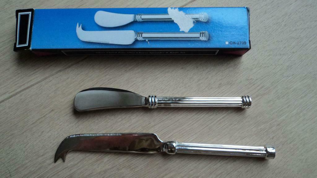 kaasmessen Havers, Verzenden, Zo goed als nieuw, Inox of Chroom