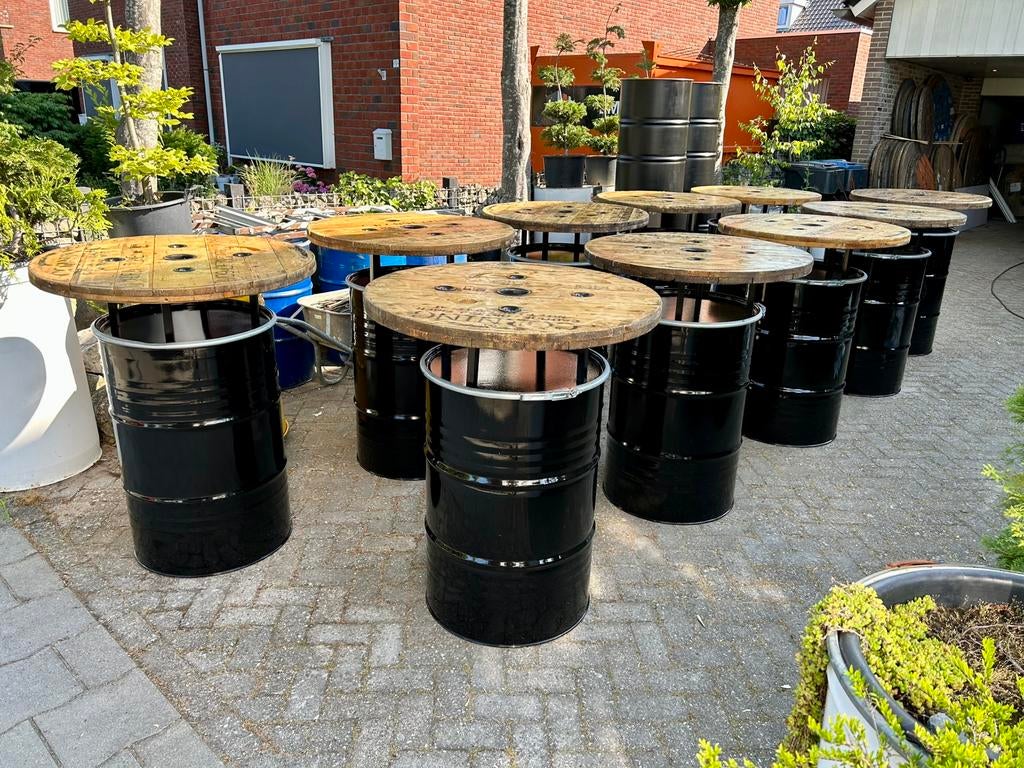 Statafel van Olievat, Ophalen of Verzenden, Nieuw