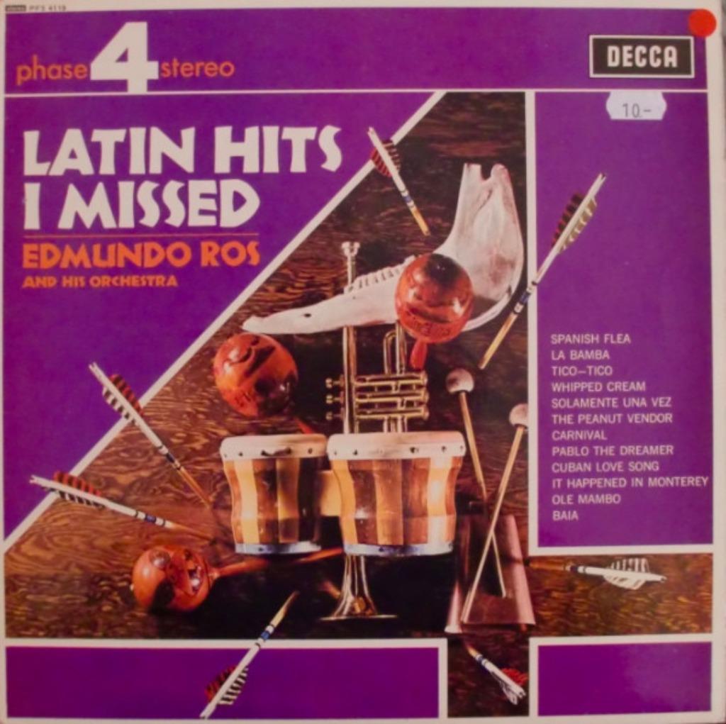 Edmundo Ros ‎– Hits Latins J'ai Manqué - Lp Comme Neuf, Enlèvement ou Envoi, Comme neuf, 12 pouces