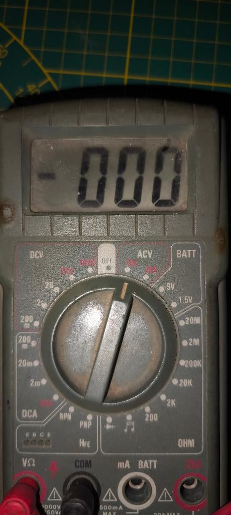Meter electriciteit, Doe-het-zelf en Bouw, Meetapparatuur, Ophalen, Gebruikt, Elektriciteit