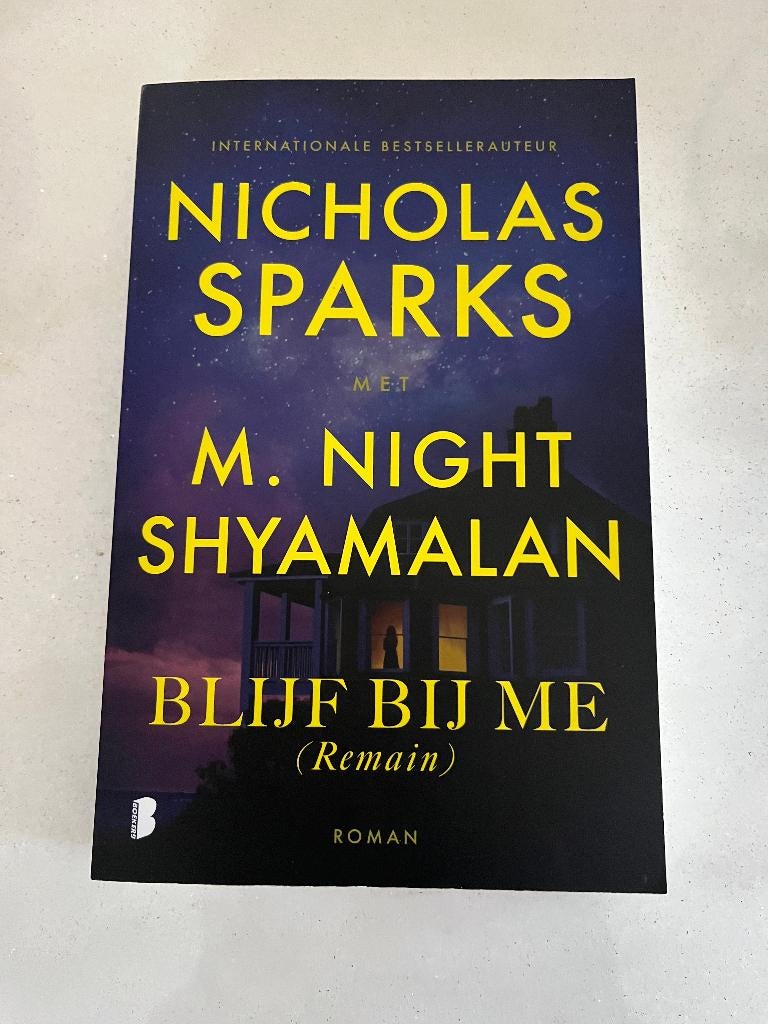 Roman Nicholas Sparks & M. Night Shyamalan, Ophalen, Nieuw, Nicholas Sparks & M. Night Shyamalan, Amerika