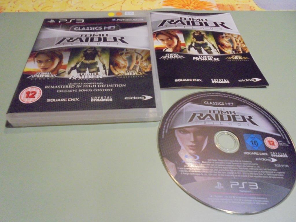 The Tomb Raider Triolgy HD Classic (CIB), Enlèvement ou Envoi, 1 joueur, À partir de 12 ans, Aventure et Action