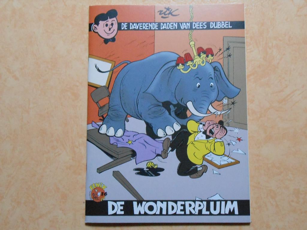 Collectie fenix 16 De wonderpluim 2003 1 ste druk., Eén stripboek, Nieuw, Rik Clément, Ophalen of Verzenden