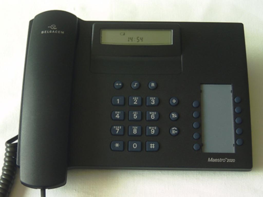 Telefoon Belgacom Maestro 2020, Telecommunicatie, Ophalen, Zo goed als nieuw