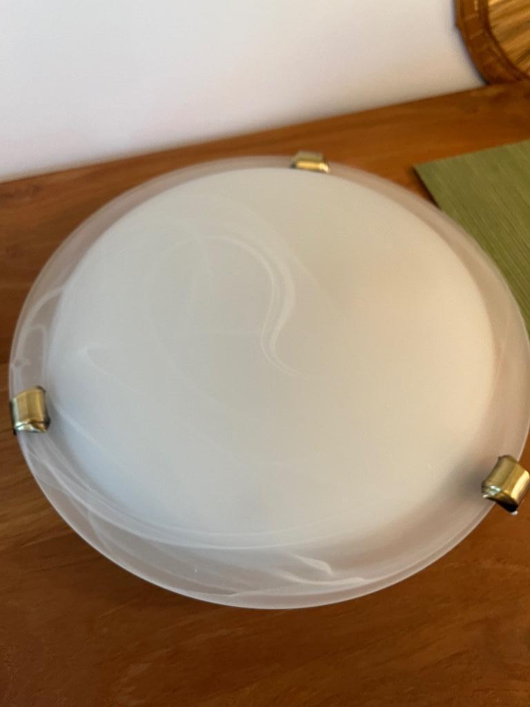 Plafonnier en verre, Ophalen of Verzenden, Zo goed als nieuw, Glas
